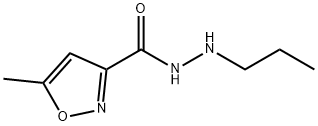 5-Methyl-3-isoxazolecarboxylic acid 2-propylhydrazide