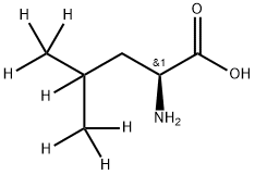 L-LEUCINE-D7 Structural