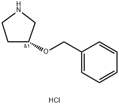 (R)-3-Benzyloxy-Pyrrolidine Hydrochloride Structural