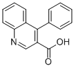 4-PHENYLQUINOLINE-3-CARBOXYLIC ACID Structural