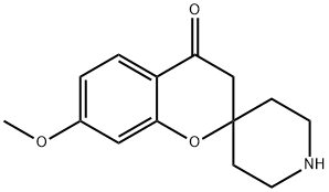 7-METHOXYSPIRO[CHROMAN-2,4'-PIPERIDIN]-4-ONE Structural