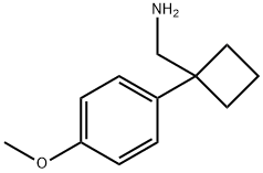 [1-(4-Methoxyphenyl)cyclobutyl]methylamine