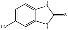 5-HYDROXY-2-MERCAPTO-BENZIMIDAZOLE Structural