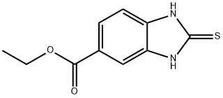 1H-BENZIMIDAZOLE-5-CARBOXYLIC ACID, 2,3-DIHYDRO-2-THIOXO-, ETHYL ESTER