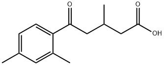 5-(2,4-DIMETHYLPHENYL)-3-METHYL-5-OXOVALERIC ACID