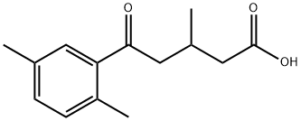 5-(2,5-DIMETHYLPHENYL)-3-METHYL-5-OXOVALERIC ACID