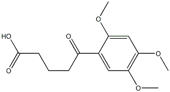 5-(2,4,5-TRIMETHOXYPHENYL)-5-OXOVALERIC ACID Structural