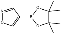 4-ISOXAZOLEBORONIC ACID PINACOL ESTER Structural