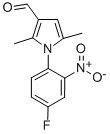 1-(4-FLUORO-2-NITROPHENYL)-2,5-DIMETHYL-1H-PYRROLE-3-CARBOXALDEHYDE