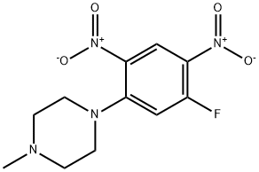 1-(5-FLUORO-2,4-DINITROPHENYL)-4-METHYLPIPERAZINE Structural