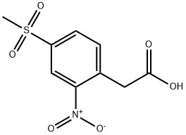 2-(4-Methylsulfonyl-2-nitrophenyl)acetic acid