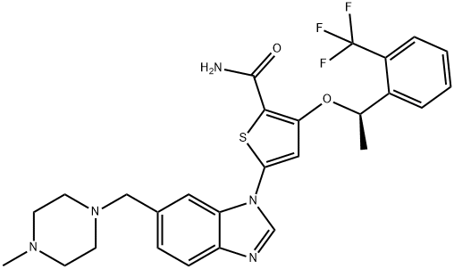 GSK461364 Structural