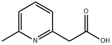 2-Pyridineacetic acid, 6-methyl- (9CI) Structural