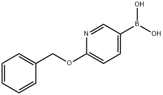 2-Benzyloxy-pyridine-5-boronic acid Structural