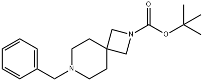 N-BOC-7-BENZYL-2,7-DIAZASPIRO[3.5]NONANE Structural