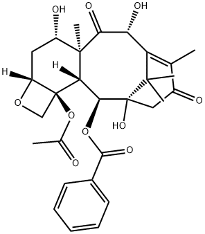 10-Deacetyl-13-oxobaccatin III Structural