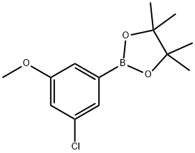 2-(3-Chloro-5-methoxyphenyl)-4,4,5,5-tetramethyl-1,3,2-dioxaborolane