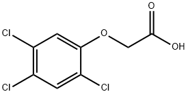 2,4,5-Trichlorophenoxyacetic acid Structural