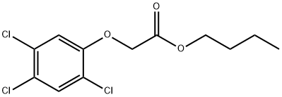 2,4,5-T N-BUTYL ESTER Structural