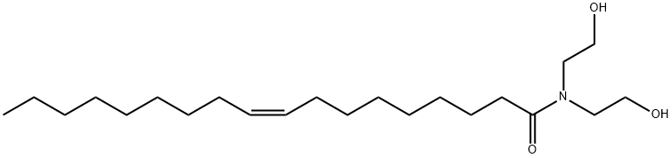 N,N-DIETHANOLOLEAMIDE Structural Picture
