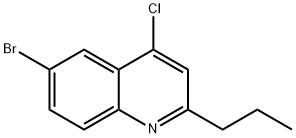 6-BROMO-4-CHLORO-2-PROPYLQUINOLINE