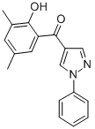 (2-HYDROXY-3,5-DIMETHYLPHENYL)(1-PHENYL-1H-PYRAZOL-4-YL)METHANONE