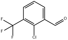 2-CHLORO-3-(TRIFLUOROMETHYL)BENZALDEHYDE Structural Picture