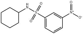 N-CYCLOHEXYL 3-NITROBENZENESULFONAMIDE Structural