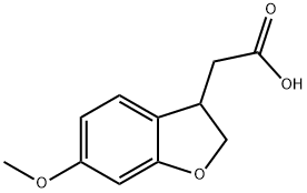 3-BENZOFURANACETIC ACID, 2,3-DIHYDRO-6-METHOXY-