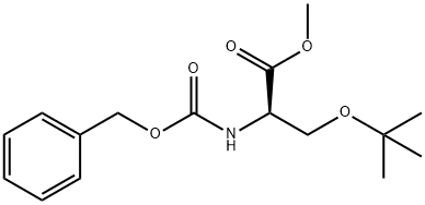 Z-D-SER(TBU)-OME Structural