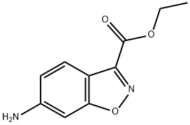 Ethyl 6-aminobenzo[d]isoxazole-3-carboxylate Structural