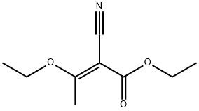 Ethyl (E)-2-cyano-3-ethoxycrotonate Structural