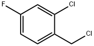 2-Chloro-4-fluorobenzyl chloride Structural