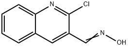 2-CHLORO-3-QUINOLINECARBOXALDEHYDE OXIME Structural