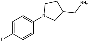 1-[1-(4-fluorophenyl)pyrrolidin-3-yl]methanamine(SALTDATA: HCl)