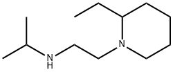 N-[2-(2-Ethylpiperidin-1-yl)ethyl]-N-isopropylamine Structural