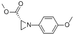 (R)-METHYL 1-(4-METHOXYPHENYL)AZIRIDINE-2-CARBOXYLATE Structural