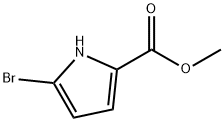 methyl 5-bromo-1H-pyrrole-2-carboxylate Structural