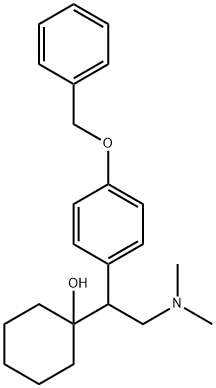 1-[2-Amino-1-(4-benzyloxyphenyl)-ethyl]-cyclohexanol Structural