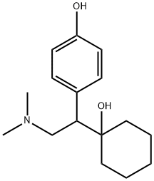 O-Desmethylvenlafaxine Structural Picture