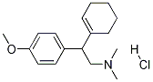(2RS)-2-(Cyclohex-1-enyl)-2-(4-Methoxyphenyl)-N,N-diMethylethanaMine Hydrochloride Structural