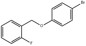 1-(4-bromophenoxymethyl)-2-fluorobenzene