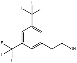 2-(3,5-bis(trifluoromethyl)phenyl)ethanol Structural