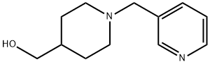 1-(PYRID-3-YLMETHYL)PIPERID-4-YL]METHANOL Structural