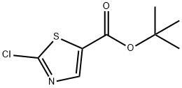 tert-butyl 2-chloro-1,3-thiazole-5-carboxylate Structural