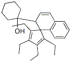 1-(2,3,4,5-TETRAETHYL-2'H-SPIRO[CYCLOPENTA[2,4]DIENE-1,1'-NAPHTHALENE]-2'-YL)CYCLOHEXANOL