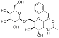 BENZYL 2-ACETAMIDO-2-DEOXY-6-O-(BETA-D-GALACTOPYRANOSYL)-ALPHA-D-GALACTOPYRANOSIDE Structural