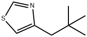 Thiazole,  4-(2,2-dimethylpropyl)- Structural