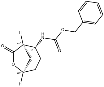 (1R*,2R*,5R*)-(7-OXO-6-OXA-BICYCLO[3.2.1]OCT-2-YL)-CARBAMIC ACID BENZYL ESTER