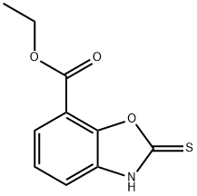 2-Mercaptobenzooxazole-7-carboxylic acid ethyl ester